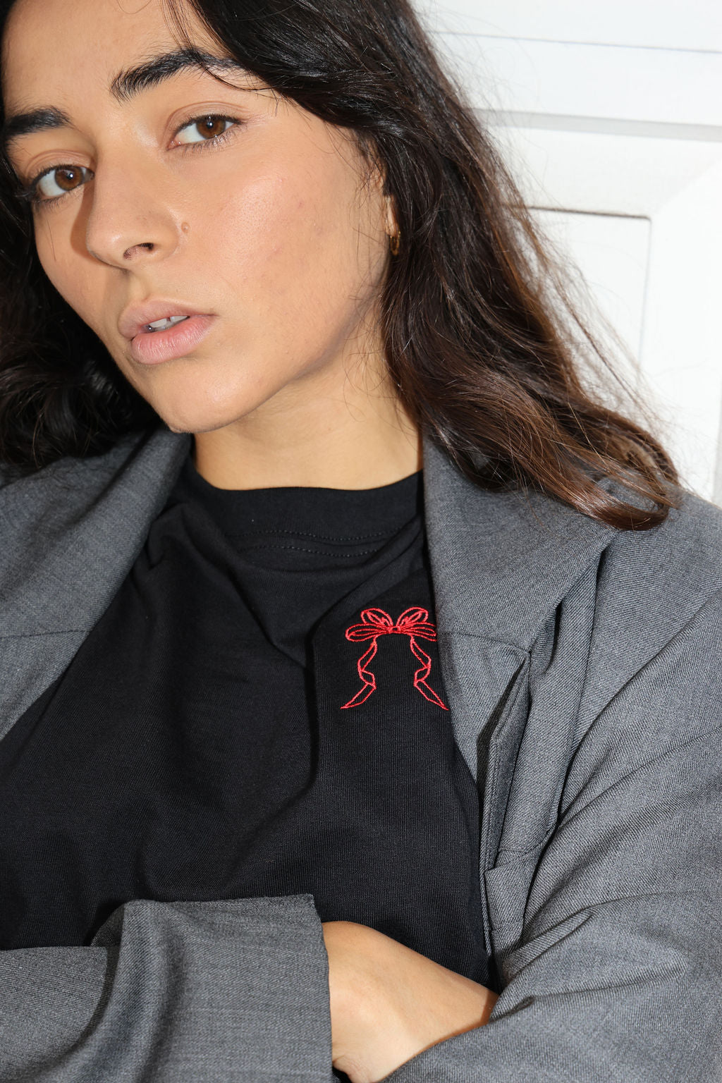 Bow baby T-shirt / Black