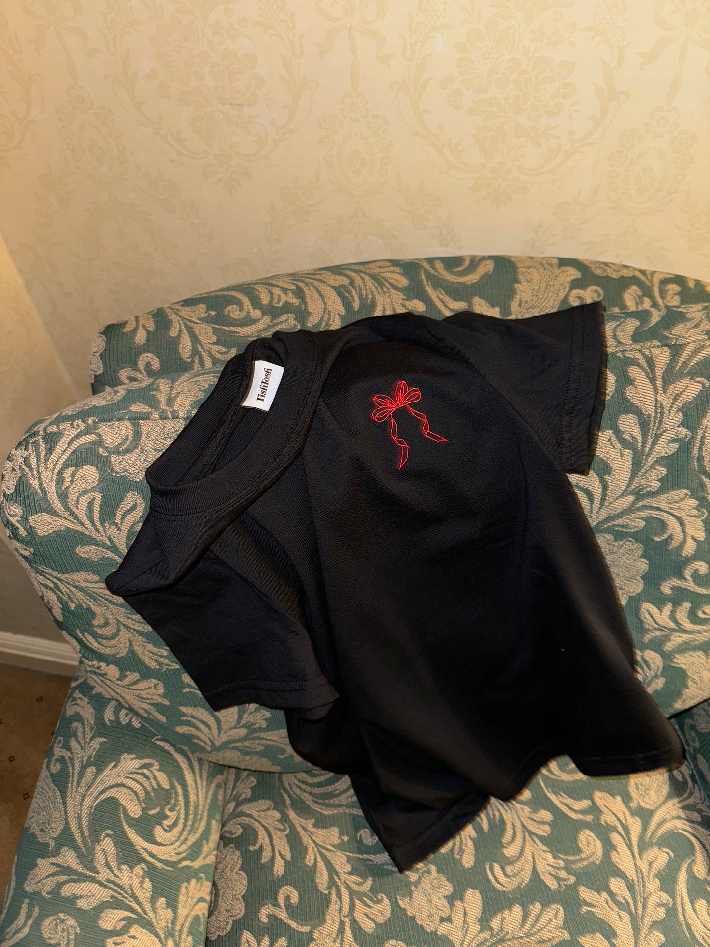 Bow baby T-shirt / Black