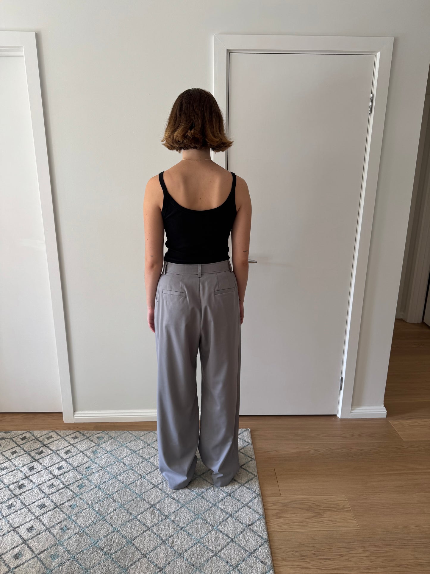 Frankie / Oversized Pants /Light Grey
