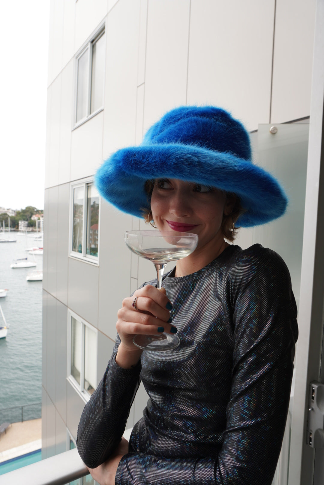 Erica Faux Fur Bucket Hat