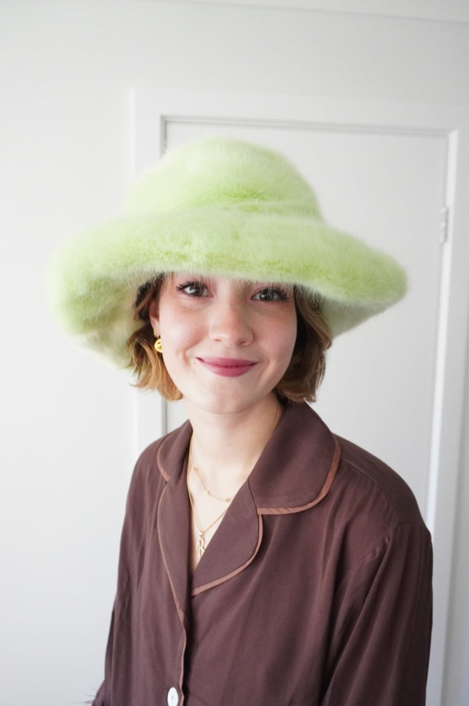 Rita Faux Fur Bucket Hat
