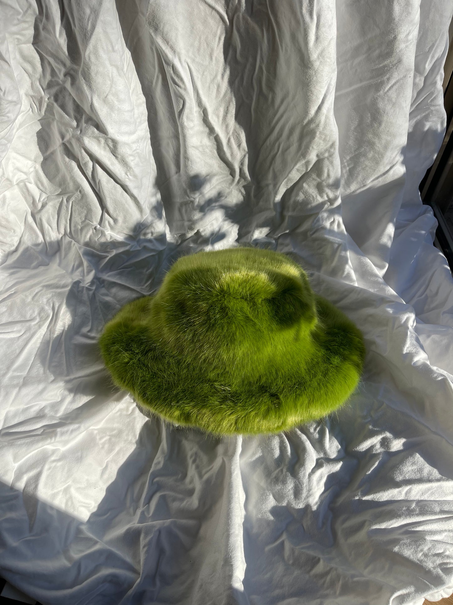 Mary Faux Fur Bucket Hat